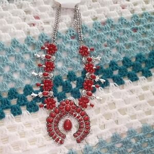 Southwest Red Necklace